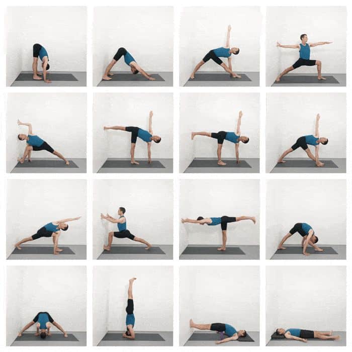 Iyengar yoga sequence