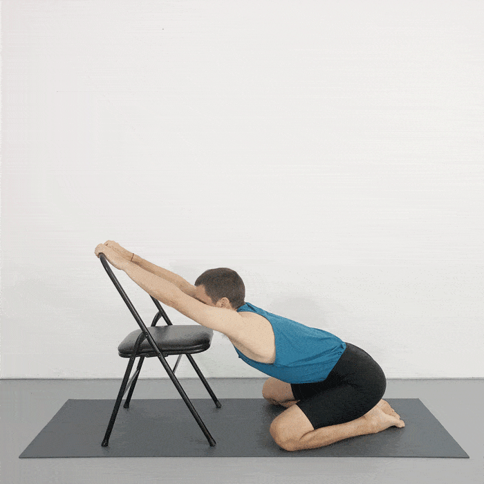adho mukha virasana
