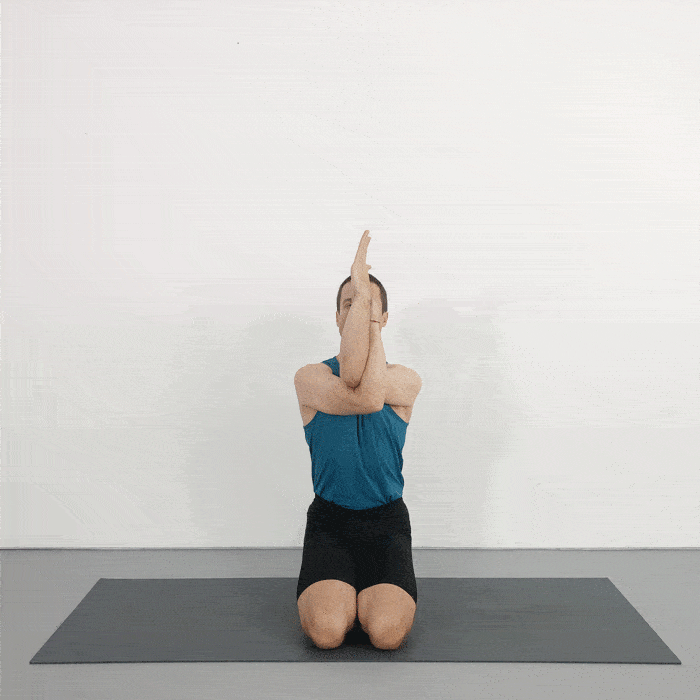 garudasana arms