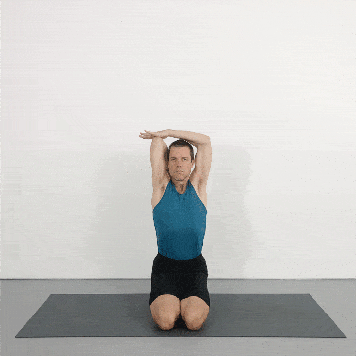 gomukhasana arms