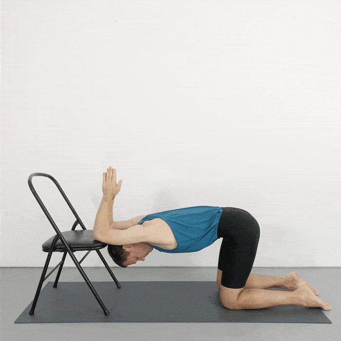 sirsasana preparation