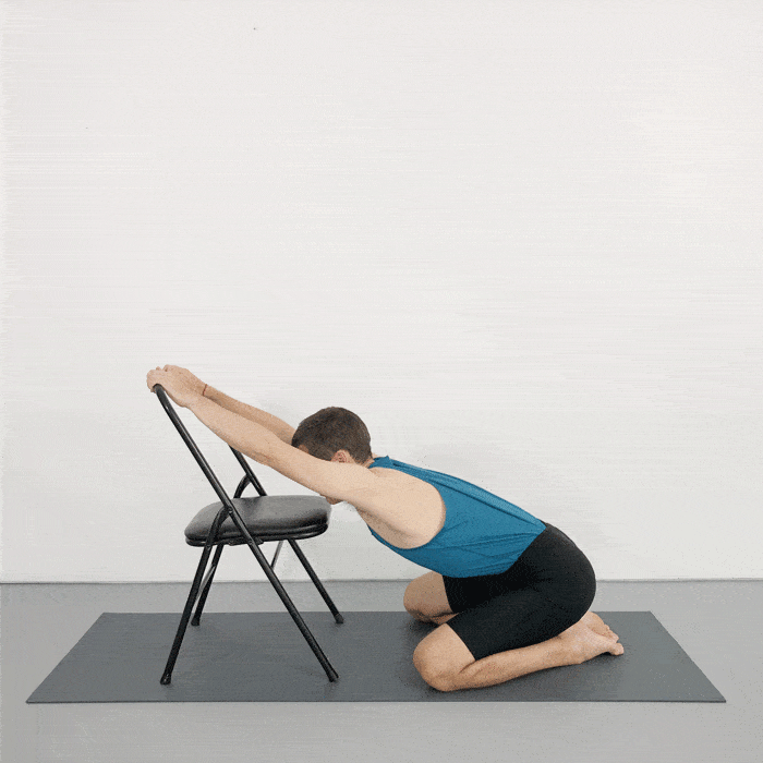 Adho mukha virasana