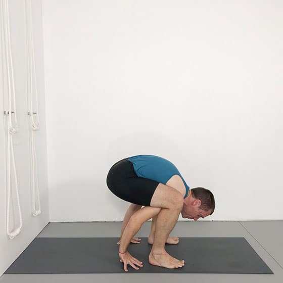 two handed arm pose