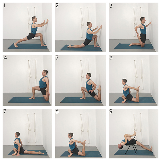 hip flexor yoga poses