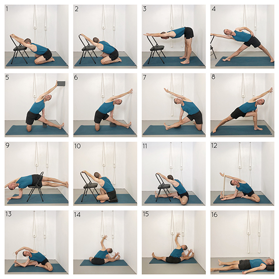 Quadratus lumborum yoga poses