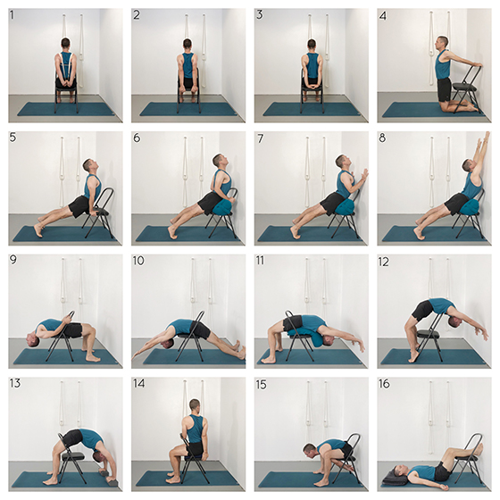 chair backbends for advanced students