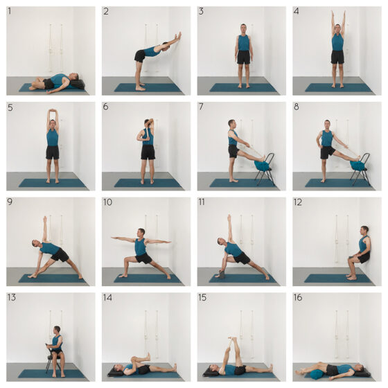 Yoga for seniors sequence