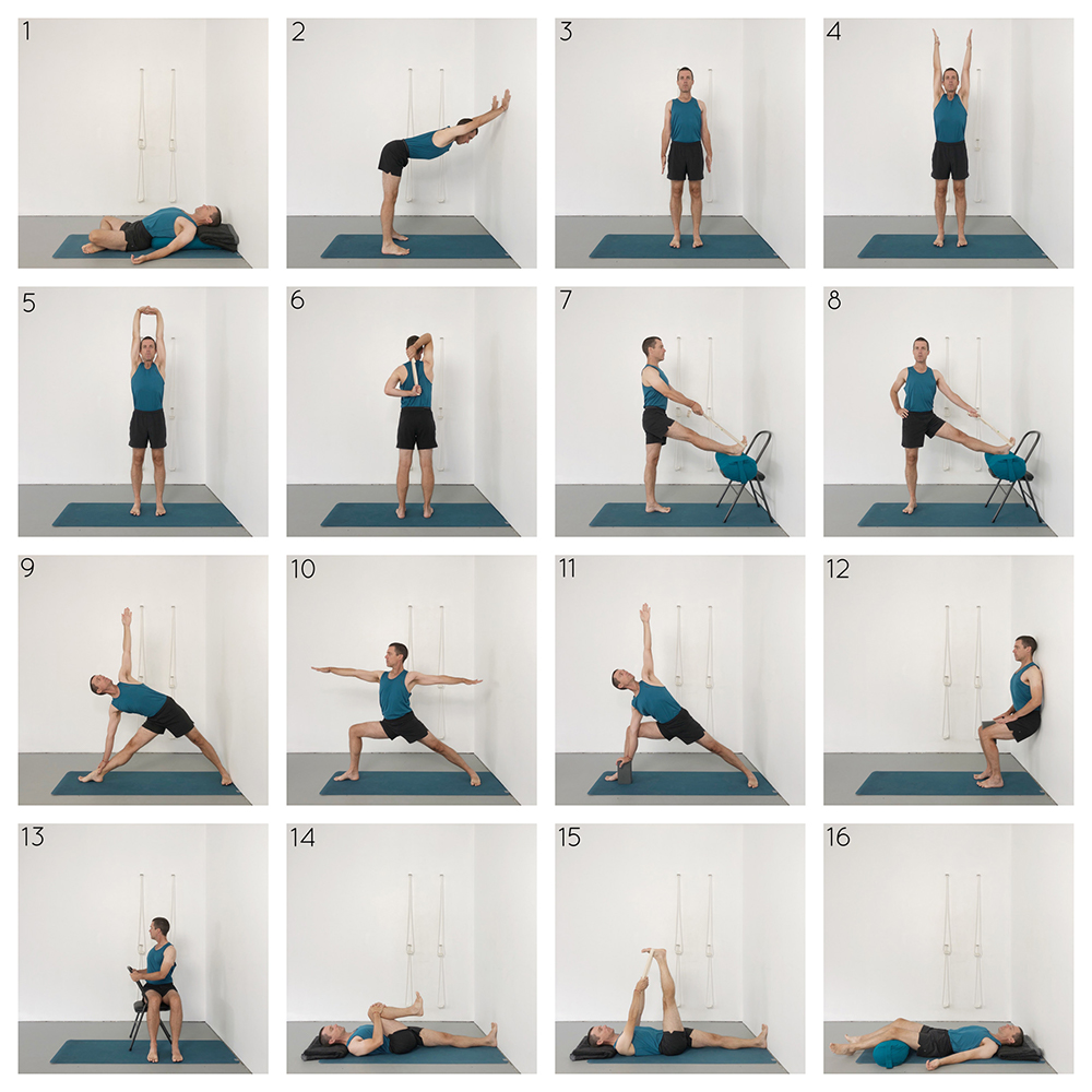 Yoga for seniors sequence