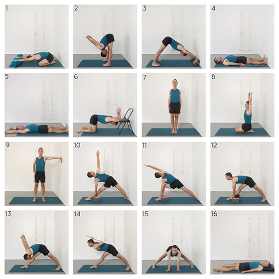 standing poses for shoulders