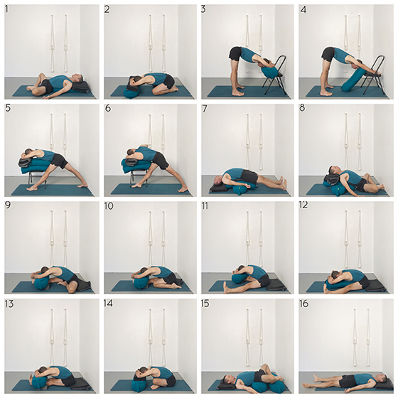 restorative forward bends