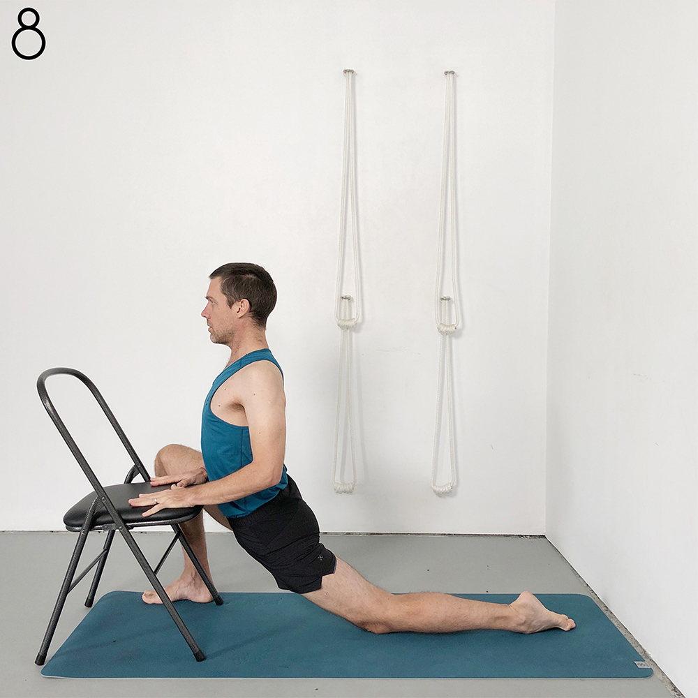 eka pada rajakapotasana