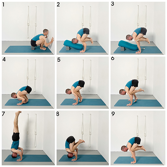 learn bakasasna step-by-step