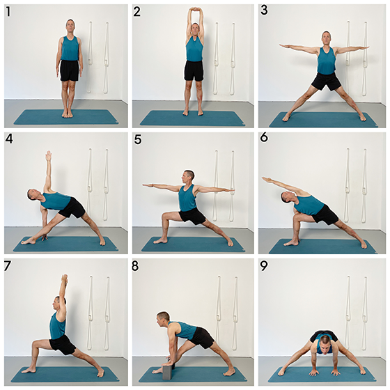 simple essentials of standing poses
