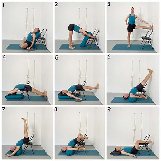 restorative chair yoga
