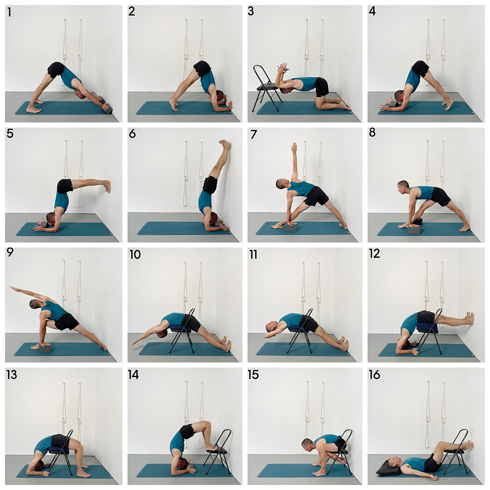 chair backbends for shoulders and upper back
