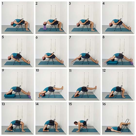 advanced chair backbends