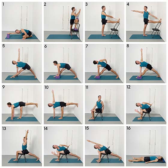 standing twists
