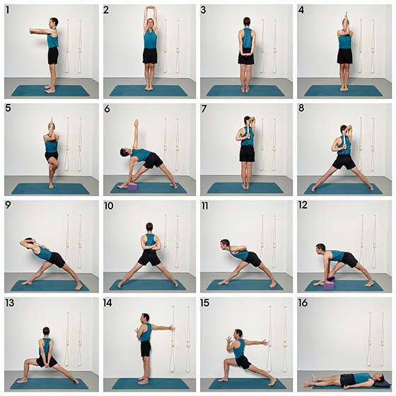quick and easy shoulder sequence