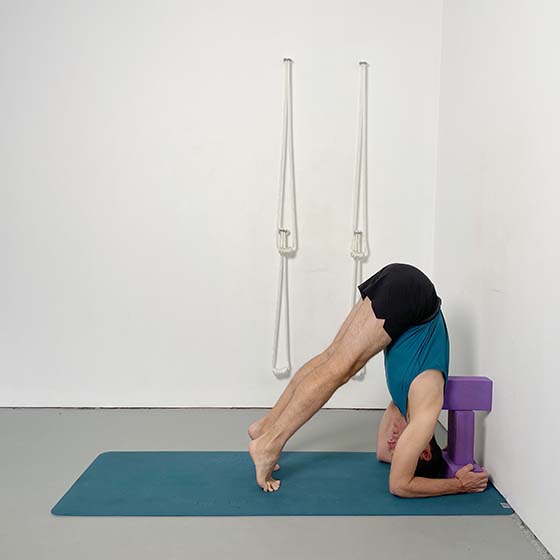 headstand preparation