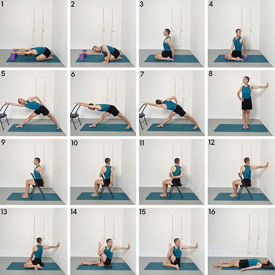 shoulder opening twists