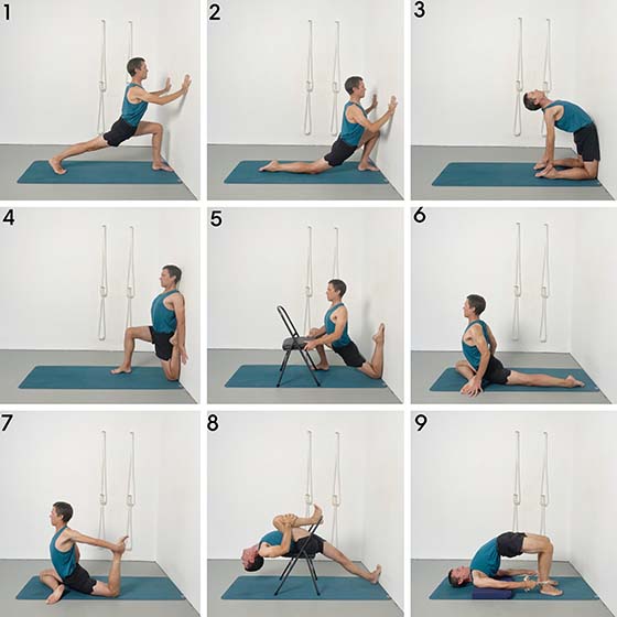backbends for hip flexors