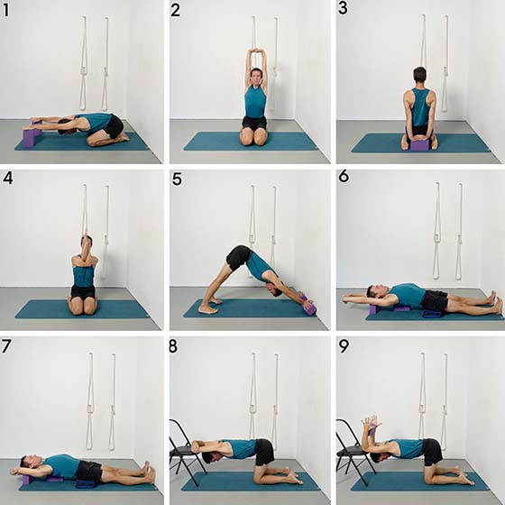 shoulders and wrists