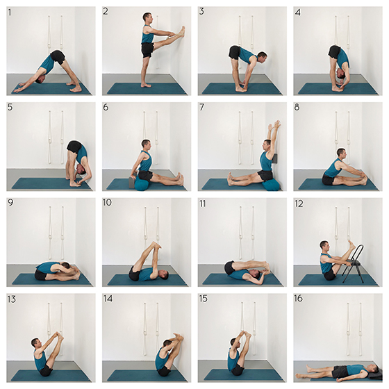 paschimottanasana