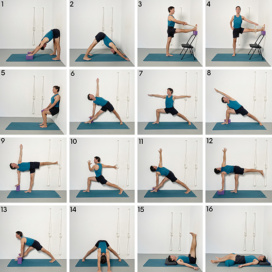Back releasing yoga poses