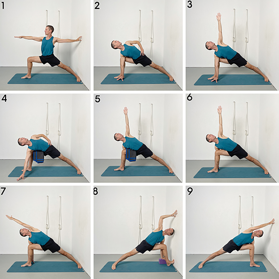 utthita parsvakonasana