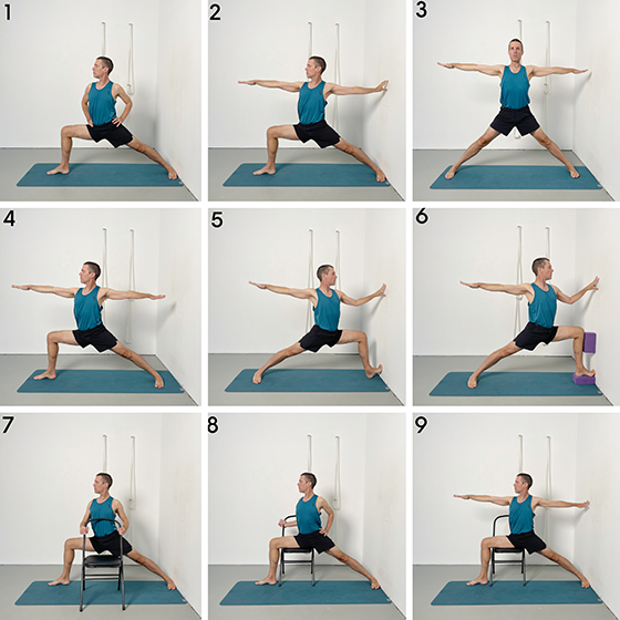 warrior pose 2