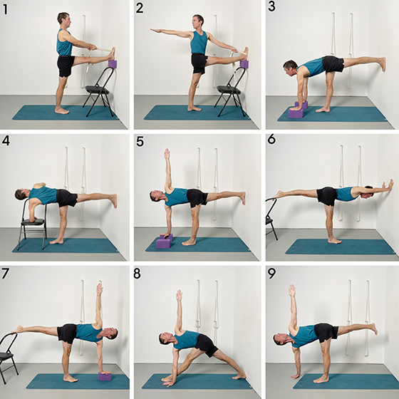 parivrtta ardha chandrasana
