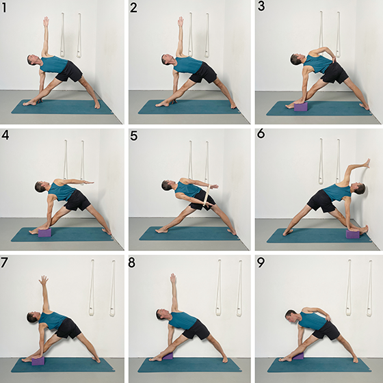 trikonasana