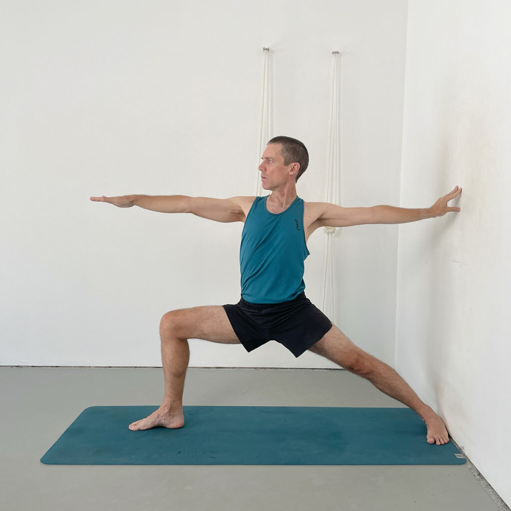 Foundational Leg and Hip Actions in Virabhadrasana II