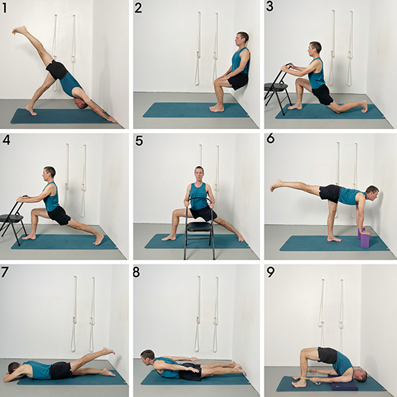 yoga for strong glutes and quads