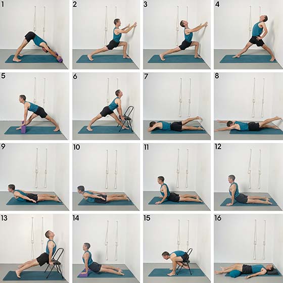 three key backbends
