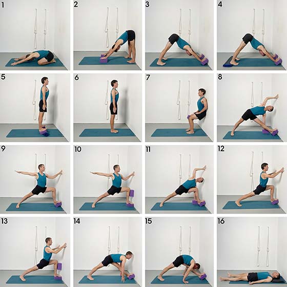 standing pose variations