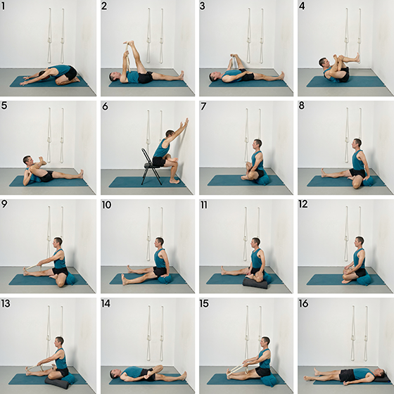 ardha baddha padma pschimottanasana