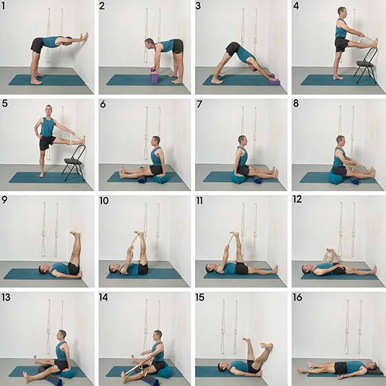 two key seated poses