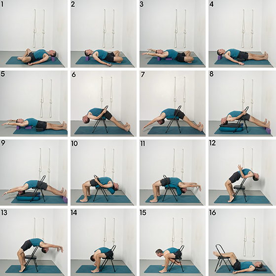 backbends for shoulders, upper back and neck