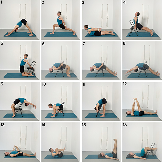 backbends and back releasing asanas