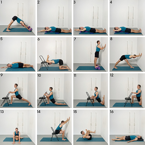 shoulders, hip flexors, quads, calves and glutes