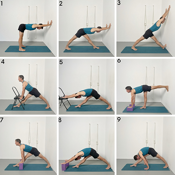 standing poses to prepare for forward bends