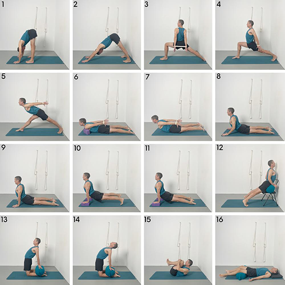 yoga for posture and desk relief
