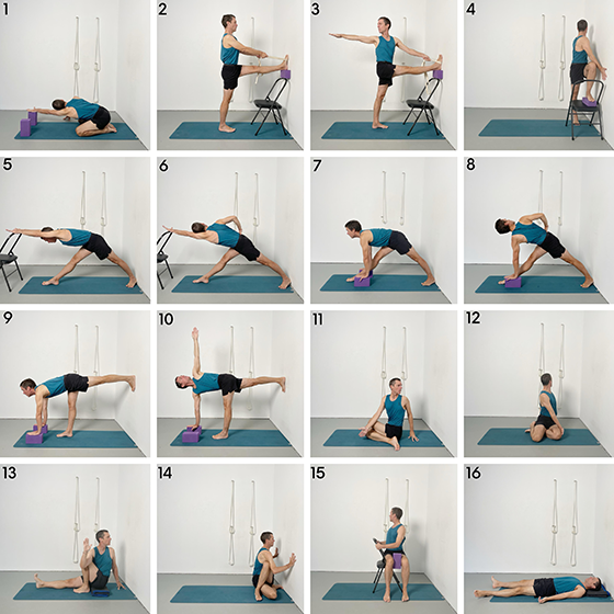 standing and seated twists