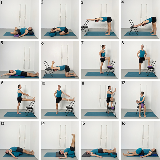 shoulders, twists and restorative
