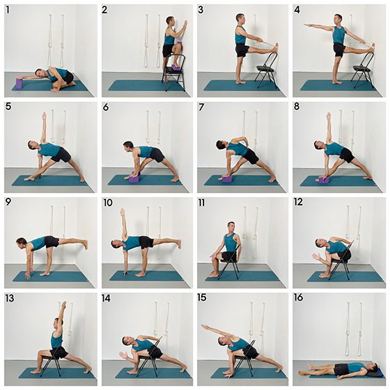therapeutic standing twists