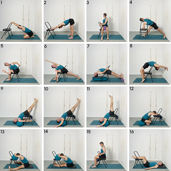 chair support asanas