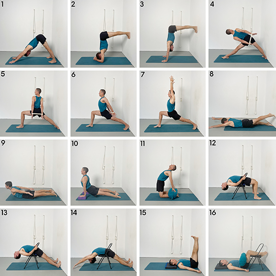 backbends and preparatory inversions