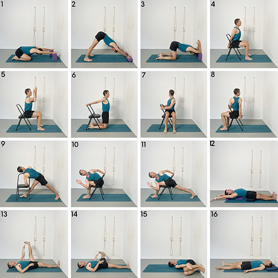 shoulders and twists