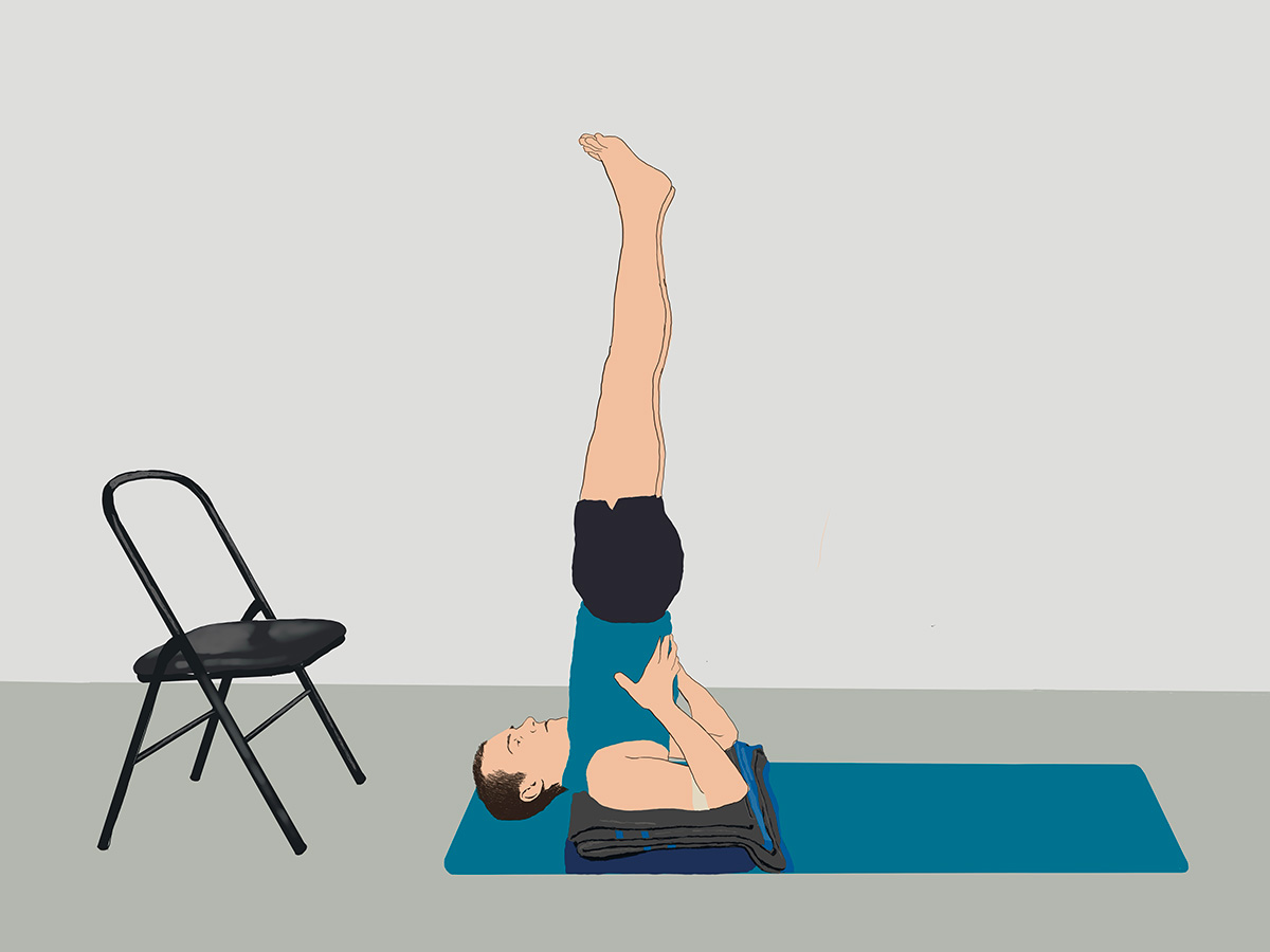 Shoulderstand (Salamba Sarvangasana)
